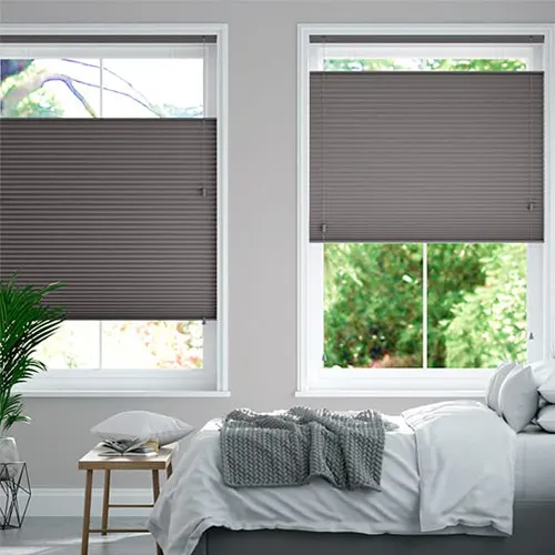 Bedroom Pleated Blinds