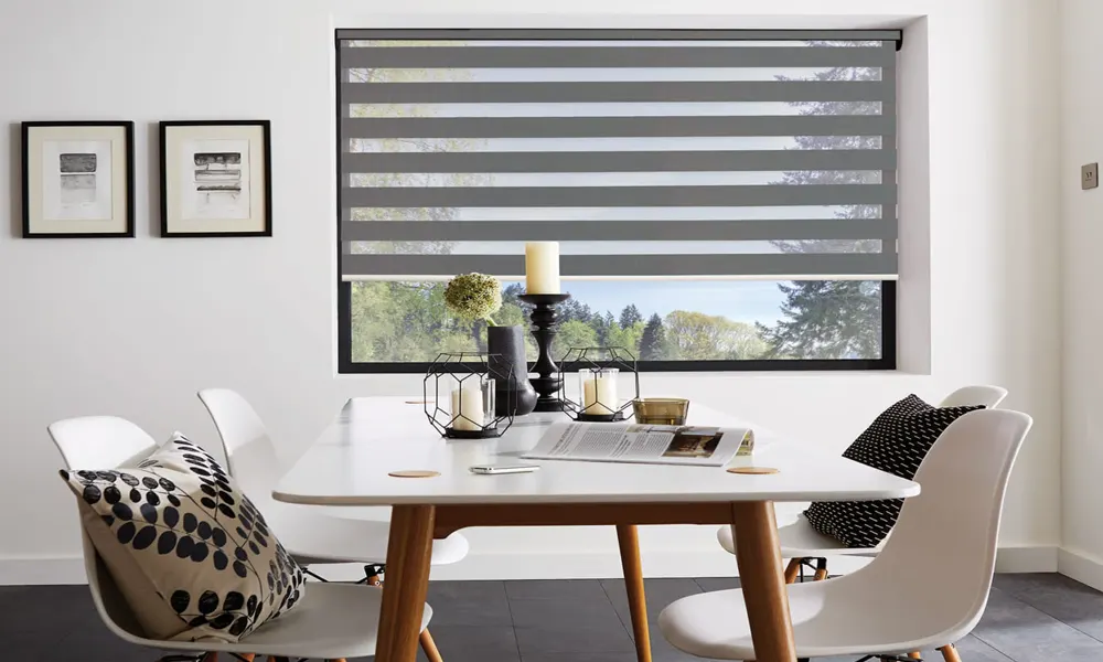 Dining Room Day and Night Blinds