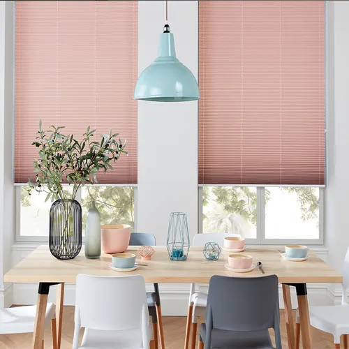Dining Room Pleated Blinds