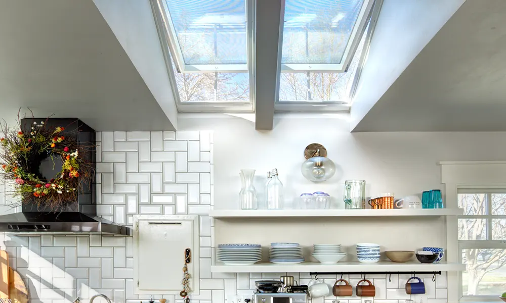 Kitchen Roof Sky Window Blinds